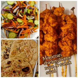 Moroccan Chicken  Skewers
