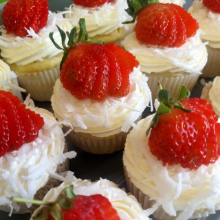 Fresh Coconut Cupcakes