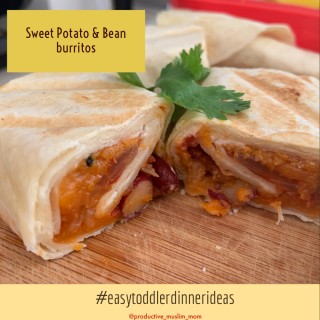 Sweet Potato & Bean Burritos