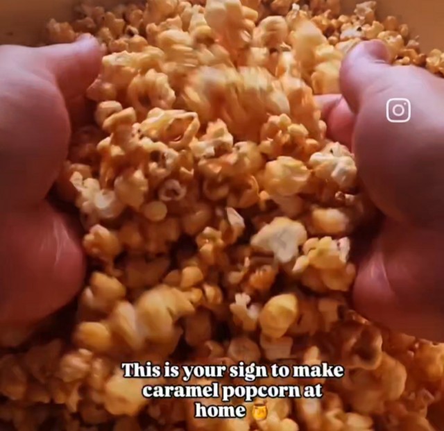 Salted Caramel Popcorn