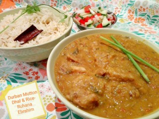 Durban Mutton Dhal & Rice