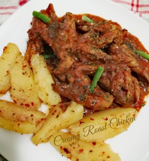 Creamy Roast Chicken