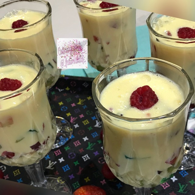 Warm Fruity Custard 