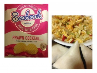 Prawn Cocktail Crisp Samosas