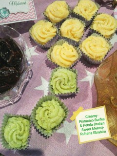 Creamy Pistachio Burfee