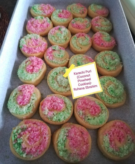 Coconut Pinwheel Cookies