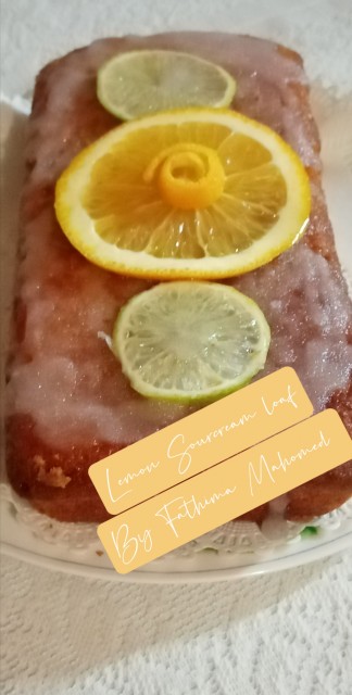 Lemon, Sourcream Loaf