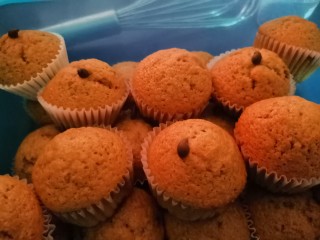 Coffee Choc-chip & Cinnamon Cupcakes