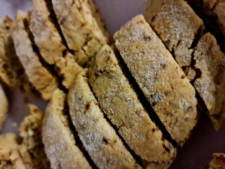 Coffee Pecan Biscotti