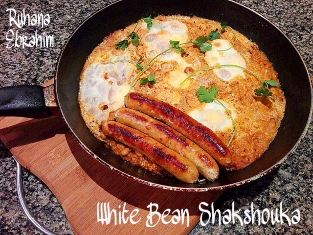 White Bean Shakshouka