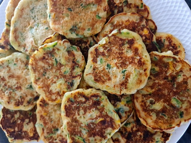 Sweetcorn And Marrow Fritters