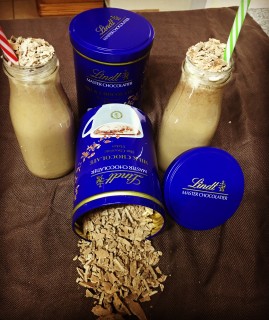 Lindt's Hot Chocolate Milkshake