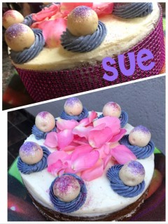 Rose And Elachi Cake