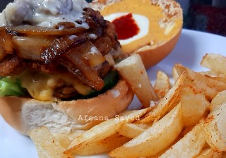 Gourmet Cheese Burger