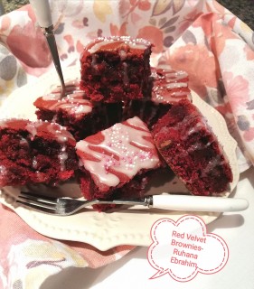 Red Velvet Brownies