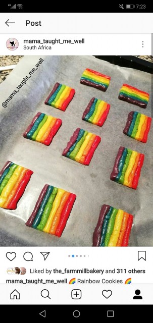 Rainbow Cookies