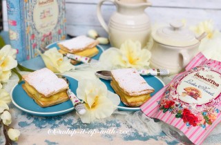 Polish Papal Cream Cake (kremówka Papieska)