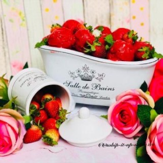 Raspberries And Strawberries Sorbet