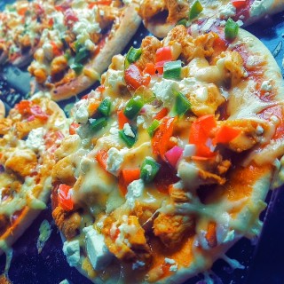 Mini Pizza's Using Pitas Bread As Base