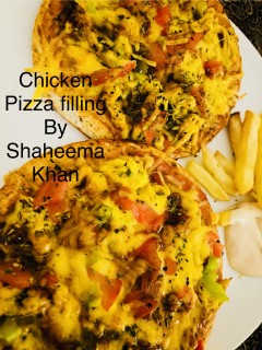 Chicken Pizza Filling