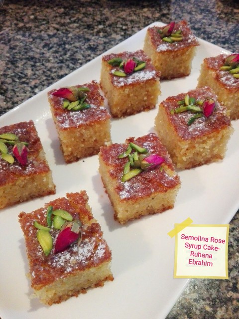 Turkish Semolina Cake