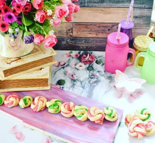 Coconut Twist Biscuits