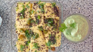 Spongy Surti Butter Khaman