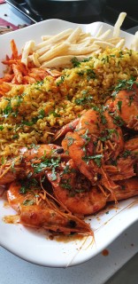 Masala Prawns With Savoury Rice