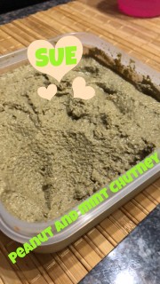 Peanut And Mint Chutney
