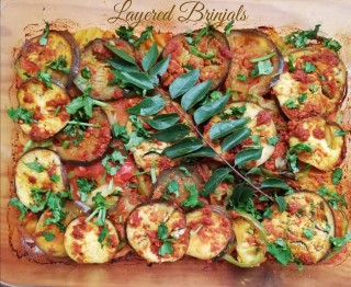 Layered Brinjals