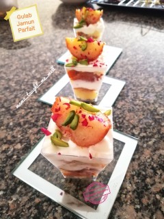 Gulab Jamun Parfait