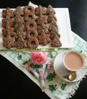 Choc Mint Biscuit