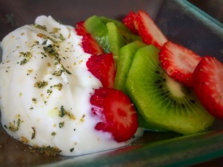 Healthy Yoghurt And Fruit