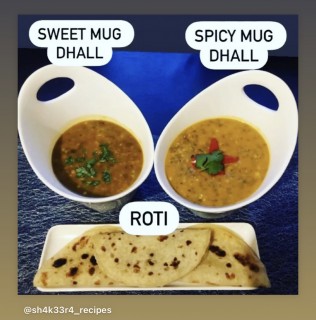 Spicy Green Moong Dhall (mug)