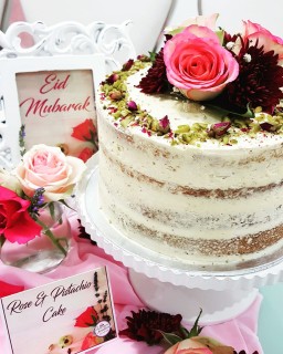 Rose And Pistachio Cake