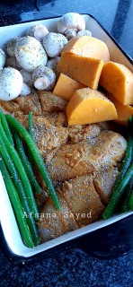 Grilled Chicken And Veg