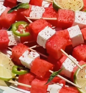 Watermelon Kebabs