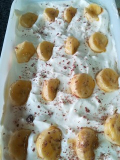 Banana Split Dessert.