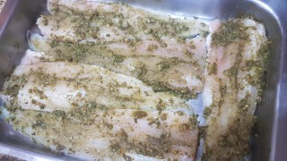 Hake Fillet With Lemon Butter Sauce
