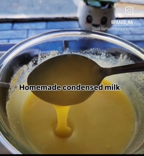 Homemade Condensed Milk