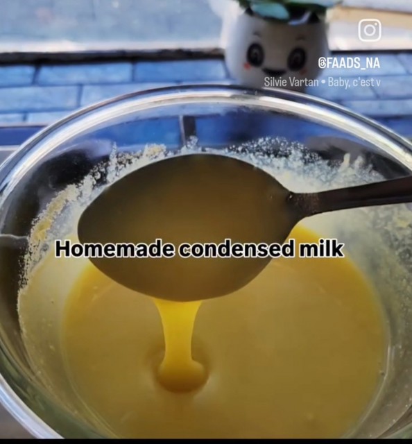 Homemade Condensed Milk
