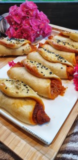 Chicken Naan Rolls