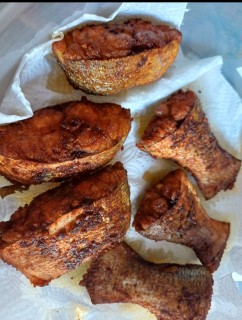 Marinated Fried Salman