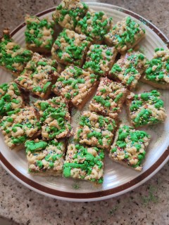 Caramel Hungarian Minty Slices