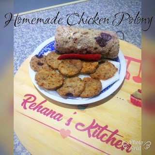Homemade Chicken Polony