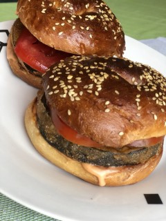 Eggplant Burger