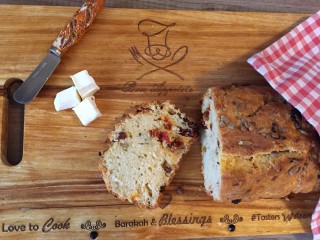 Sundried Tomato And Rosemary Quick Bread