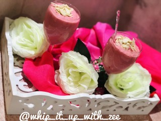 Elachi Rose Phirni  (tasty Wheat /semolina)