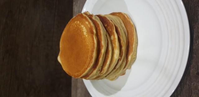 Fluffy Honey Pancakes