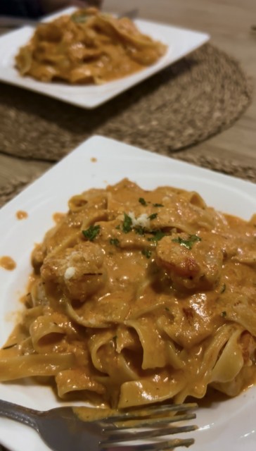 Prawn Napoliatana Pasta